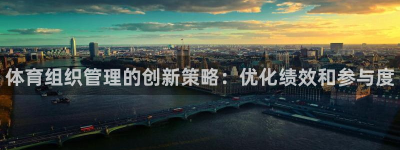 必一体育sport装机吧：体育组织管理的创新策略：优化绩效和